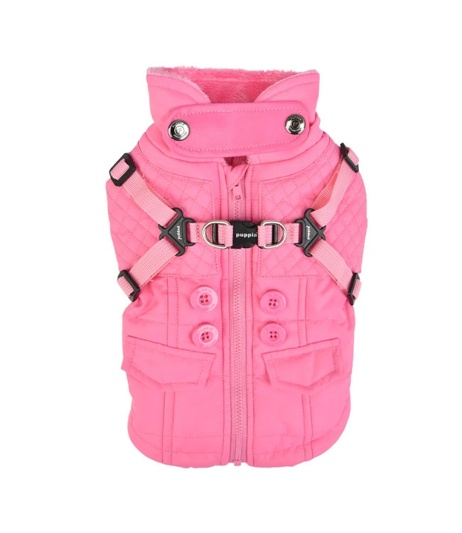 Puppia Puppia Wilkes Jacket Harness Pink 3 Puppia Puppia Wilkes Jacket Harness Pink