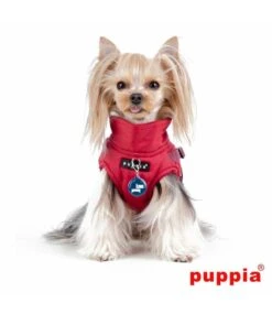 Puppia Puppia Wilkes Jacket Harness Wine 9 Puppia Puppia Wilkes Jacket Harness Wine -Hondenmode puppia wilkes jacket harness wine 2