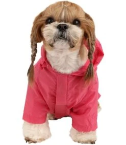 Puppia Puppia Wind Breaker Hot Pink -Hondenmode puppia wind breaker hot pink 3