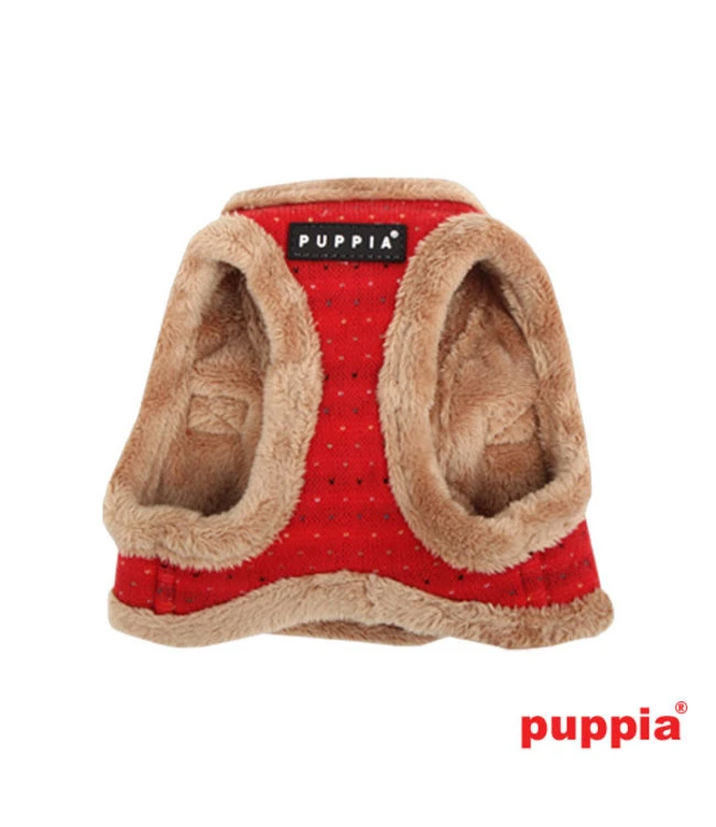 Puppia Puppia Yuppie Vest Harness Model B Red 4 Puppia Puppia Yuppie Vest Harness Model B Red - Afbeelding 2