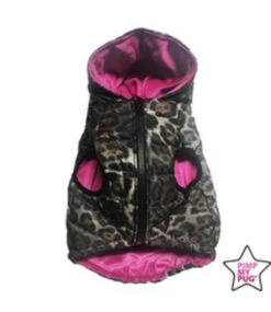 Pimp My Pug Spotted Jacket Met Roze Binnenkant
