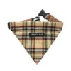 Urban Pup Urban Pup Brown Tartan Bandana -Hondenmode urban pup brown tartan bandana