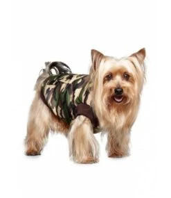 Urban Pup Urban Pup Forest Camouflage Bodywarmer -Hondenmode urban pup forest camouflage bodywarmer 2