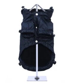 Hondenmode -Hondenmode urban pup ink blue rainstorm rain coat 1