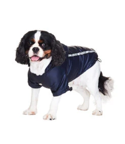Urban Pup Urban Pup Ink Blue Rainstorm Rain Coat -Hondenmode urban pup ink blue rainstorm rain coat 2
