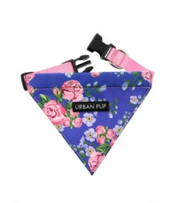 Urban Pup Urban Pup Pink/Blue Floral Bandana