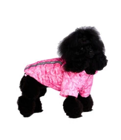 Urban Pup Urban Pup Pink Camouflage Print Rainstorm Rain Coat 7 Urban Pup Urban Pup Pink Camouflage Print Rainstorm Rain Coat -Hondenmode urban pup pink camouflage print rainstorm rain coa 2