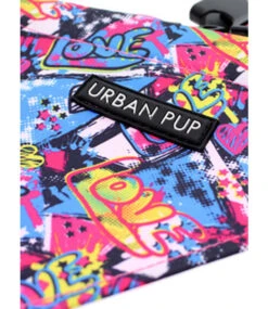 Urban Pup Urban Pup Pink Graffiti Bandana -Hondenmode urban pup pink graffiti bandana 2