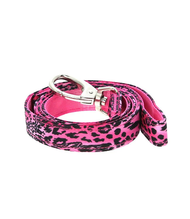 Urban Pup Urban Pup Pink Leopard Print Lead 3 Urban Pup Urban Pup Pink Leopard Print Lead