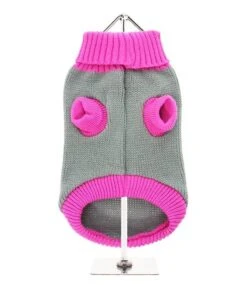 Urban Pup Urban Pup Pink Paw Sweater -Hondenmode urban pup pink paw sweater 1