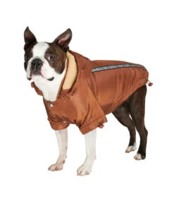 Urban Pup Urban Pup Rainstorm Rain Coat Bronze -Hondenmode urban pup rainstorm rain coat bronze 2