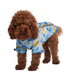Urban Pup Urban Pup Rainstorm Rain Coat Umbrella Print -Hondenmode urban pup rainstorm rain coat umbrella print 2