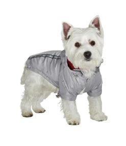 Urban Pup Urban Pup Silver Grey Rainstorm Rain Coat -Hondenmode urban pup silver grey rainstorm rain coat 2