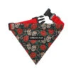 Urban Pup Urban Pup Skull & Roses Bandana -Hondenmode urban pup skull roses bandana